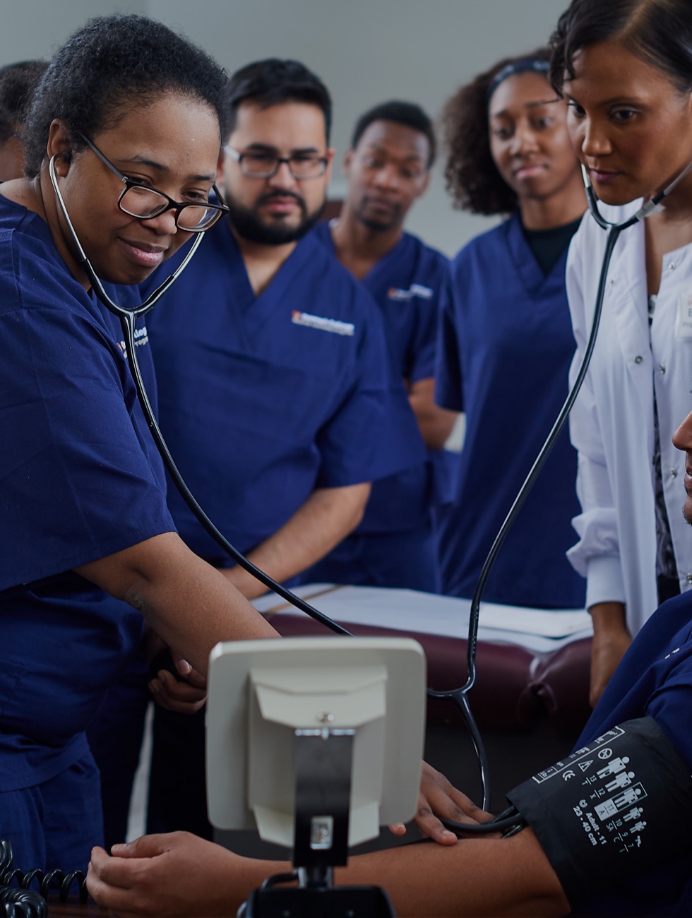 Medical Assistance students in action