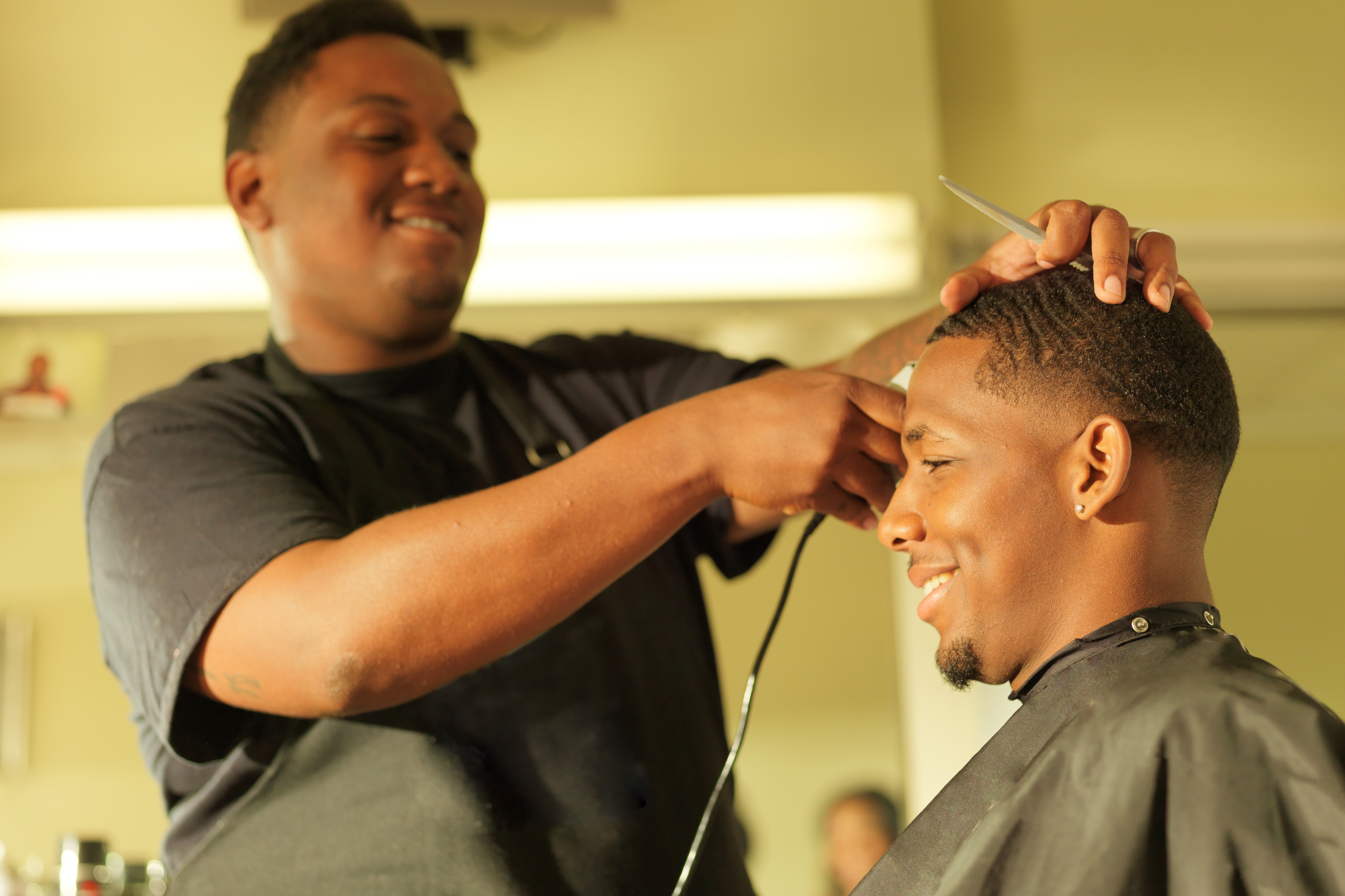 barbering